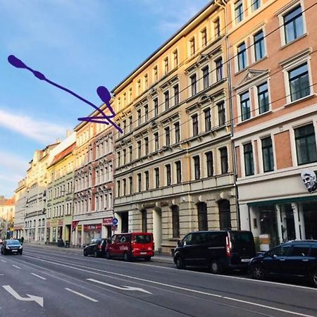 Ferienwohnung In Der Naehe Leipziger Zentrum Exteriör bild
