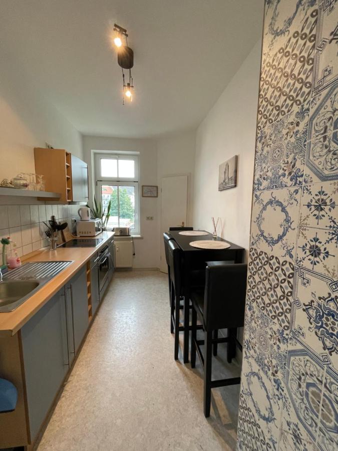 Ferienwohnung In Der Naehe Leipziger Zentrum Exteriör bild