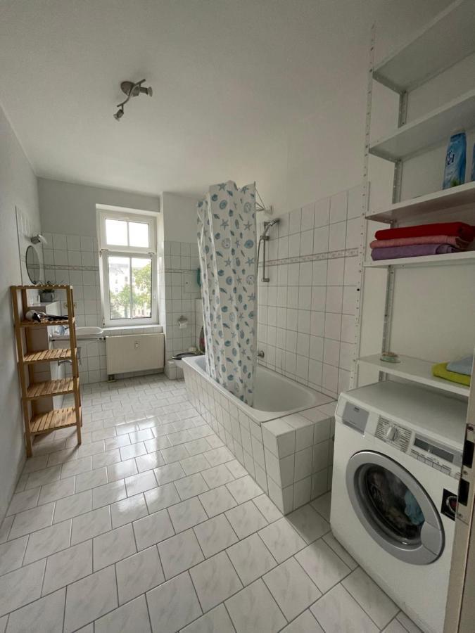 Ferienwohnung In Der Naehe Leipziger Zentrum Exteriör bild
