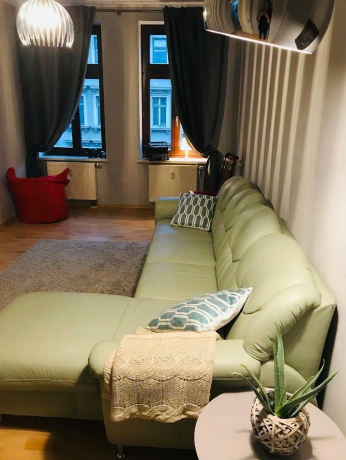 Ferienwohnung In Der Naehe Leipziger Zentrum Exteriör bild