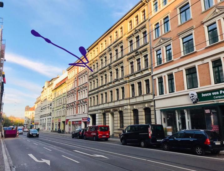 Ferienwohnung In Der Naehe Leipziger Zentrum Exteriör bild